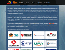 Tablet Screenshot of filmfinancialservices.com
